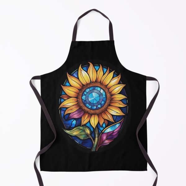 Item preview, Stained Glass Sunflower designed and sold by Desfix.