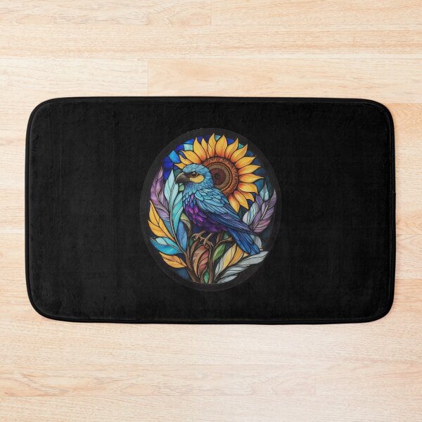 Item preview, Stained Glass Sunflower designed and sold by Desfix.
