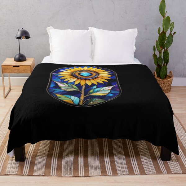 Item preview, Stained Glass Sunflower designed and sold by Desfix.