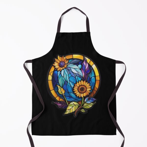 Item preview, Stained Glass Sunflower designed and sold by Desfix.