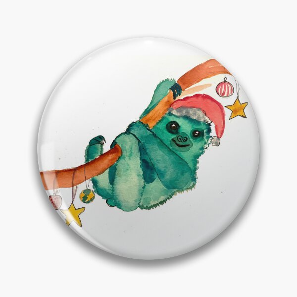 Item preview, Christmas sloth designed and sold by SummerSnapDrago.