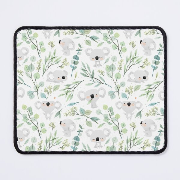 Item preview, Koala and Eucalyptus Pattern designed and sold by freeminds.