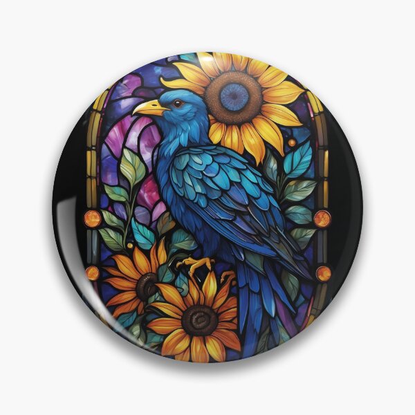 Item preview, Stained Glass Sunflower designed and sold by Desfix.