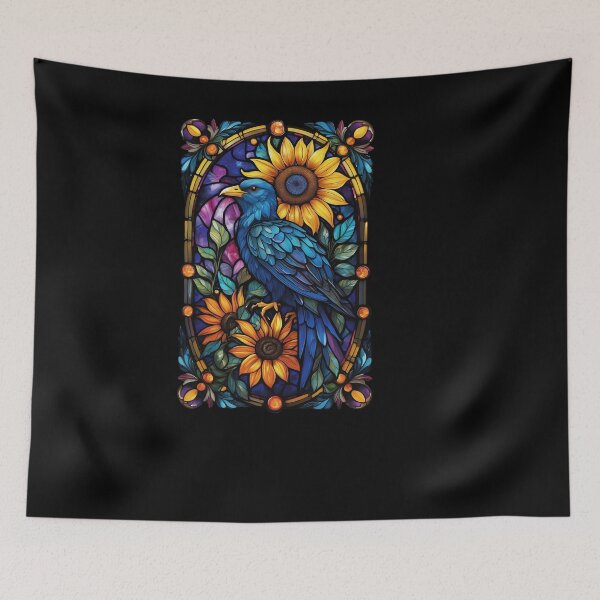 Item preview, Stained Glass Sunflower designed and sold by Desfix.