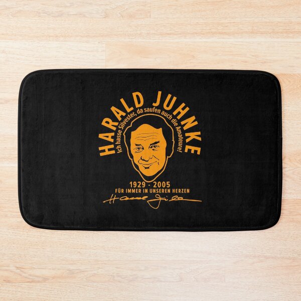 Item preview, Harald Juhnke Portrait Logo - “I hate New Year’s Eve” Quote Design designed and sold by Boogosh.