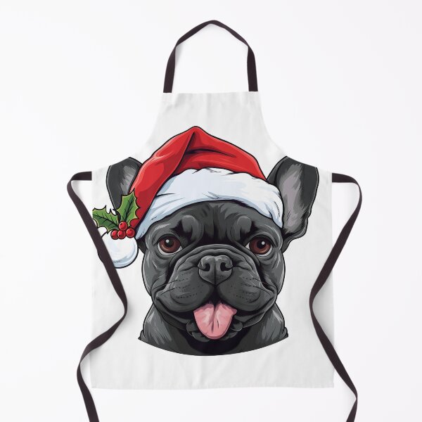 Item preview, Christmas French Bulldog - Black designed and sold by wotsthis.