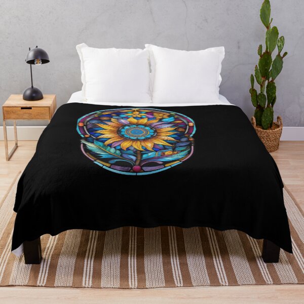 Item preview, Stained Glass Sunflower designed and sold by Desfix.