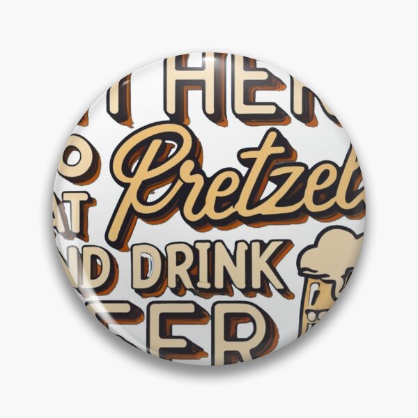 Item preview, I'M HERE TO EAT AND DRINK BEER designed and sold by Attire mukashaf.