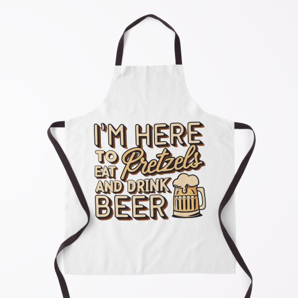 Item preview, I'M HERE TO EAT AND DRINK BEER designed and sold by Attire mukashaf.