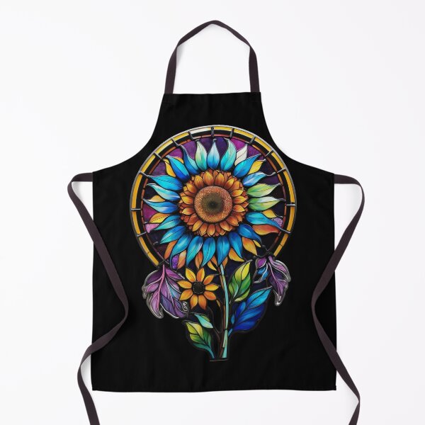 Item preview, Stained Glass Sunflower designed and sold by Desfix.