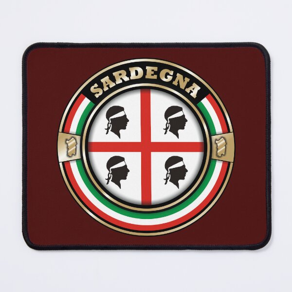 Item preview, Sardegna quattro mori Sardinia flag gold designed and sold by antonietta40.