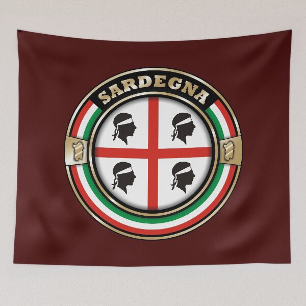 Item preview, Sardegna quattro mori Cerdeña bandera dorada designed and sold by antonietta40.