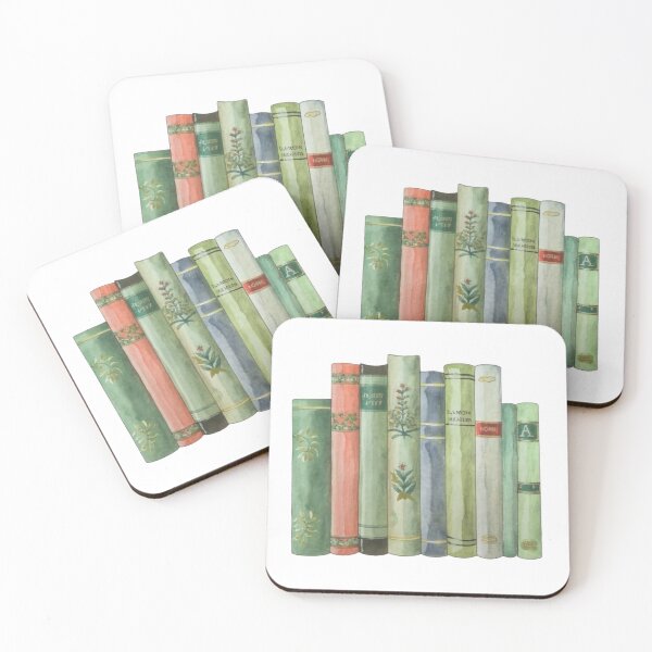 Item preview, Watercolor Hand Painted book aesthetics designed and sold by sadedream.