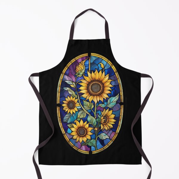 Item preview, Stained Glass Sunflower designed and sold by Desfix.