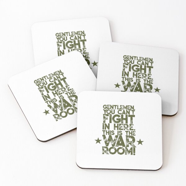 Item preview, Gentlemen. You can't fight in here. This is the War Room! Army Green Font designed and sold by SorryFrog.