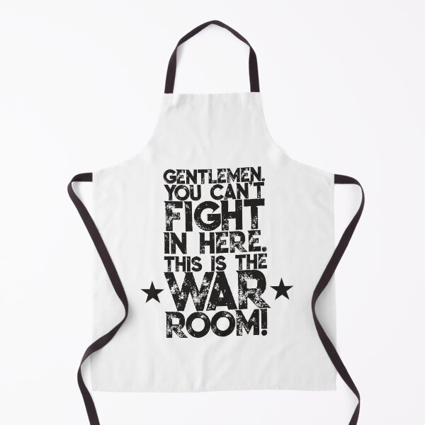 Item preview, Gentlemen. You can't fight in here. This is the War Room! Black Font designed and sold by SorryFrog.