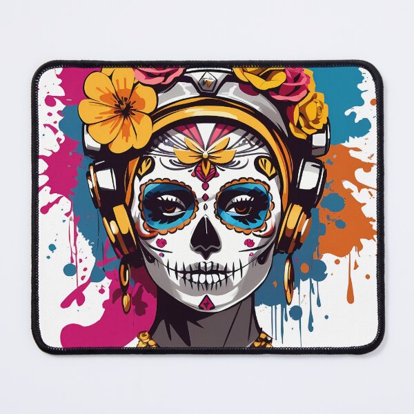 Item preview, skull with wings and headphones designed and sold by wplamkung.