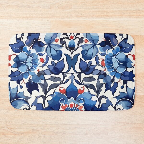Item preview, Blue Ottoman Pattern  designed and sold by GraphicsClub.