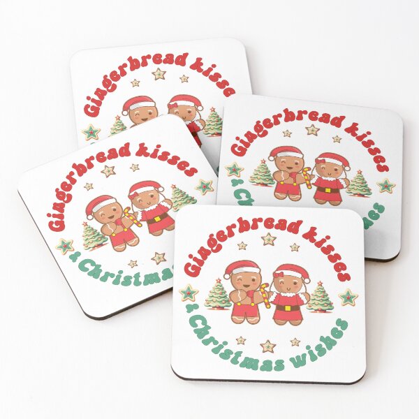 Item preview, Gingerbread kisses & Christmas wishes  designed and sold by BotunPeony.