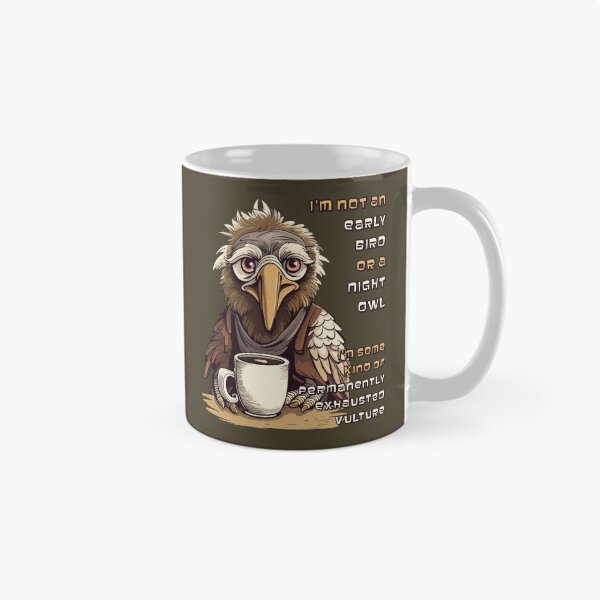 Item preview, I'm not an early bird or a night owl (#01) [Create a set!] designed and sold by SolidEarthArt.