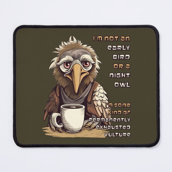 Item preview, I'm not an early bird or a night owl (#01) [Create a set!] designed and sold by SolidEarthArt.