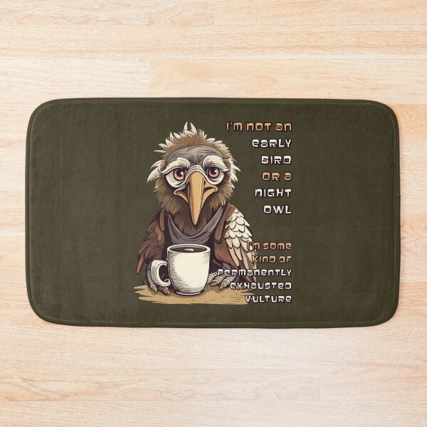Item preview, I'm not an early bird or a night owl (#01) [Create a set!] designed and sold by SolidEarthArt.