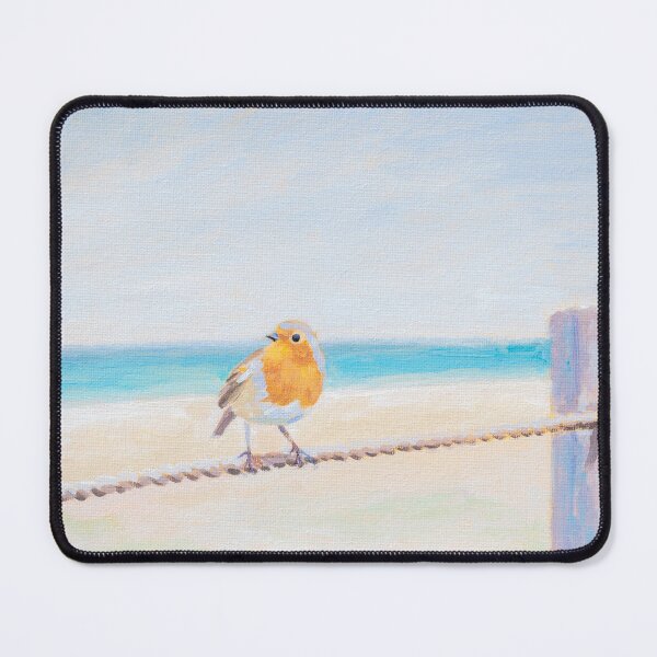 Item preview, Hope, Robin on the beach fence designed and sold by Samantha Woodford.