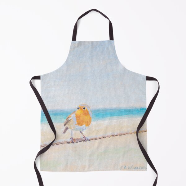 Item preview, Hope, Robin on the beach fence designed and sold by Samantha Woodford.