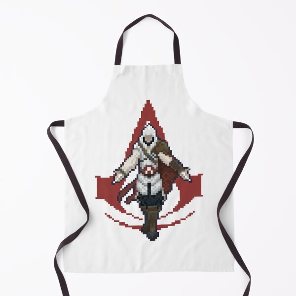 Item preview, Assassins Creed Ezio Auditore Pixel Art Retro Symbol designed and sold by wolfkin-design.