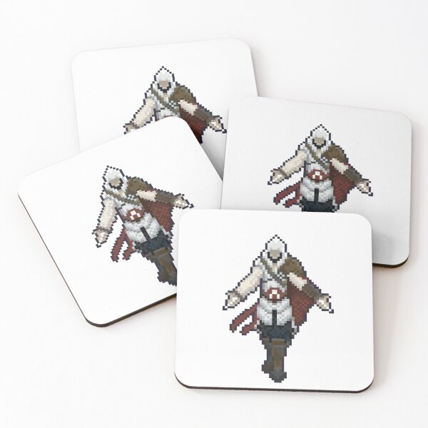 Item preview, Assassins Creed Ezio Auditore Pixel Art Retro designed and sold by wolfkin-design.