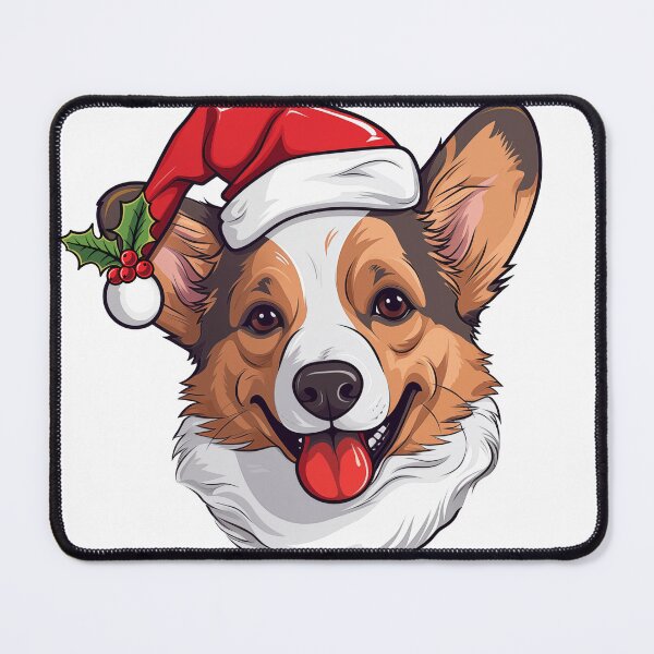 Item preview, Christmas Welsh Corgi designed and sold by wotsthis.
