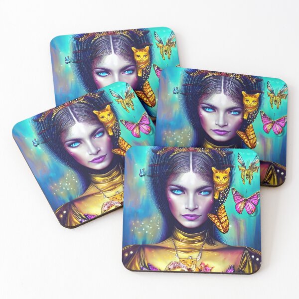 Item preview, Butterfly Ballet: Graceful Swirls Around a Radiant Woman designed and sold by Daniel Dudgeon.