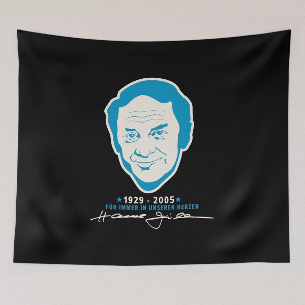 Item preview, Harald Juhnke Minimal Portrait - The German Sinatra designed and sold by Boogosh.