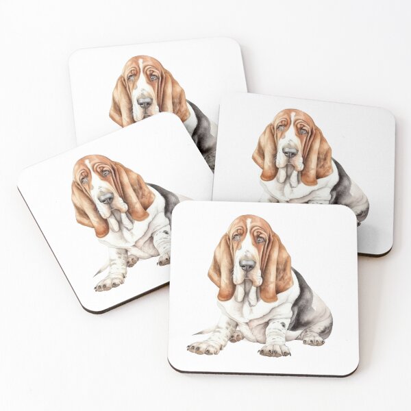 Item preview, Enigmatic Basset Hound designed and sold by mittie101.