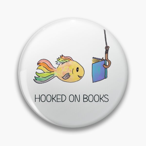 Artikelvorschau, Hooked on Books – aktualisiert entworfen und verkauft von CreativeBear.