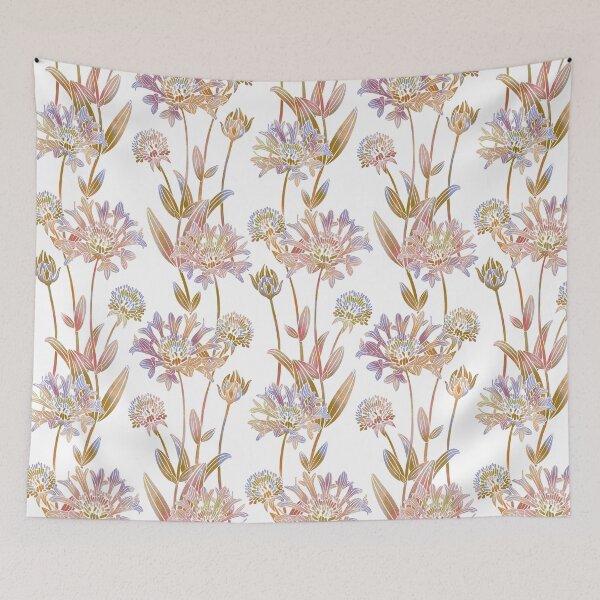 Item preview, Cotton Flower Screenprint style designed and sold by CaelaBeeDesigns.