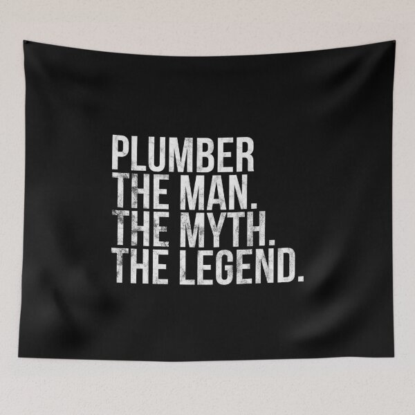 Item preview, Plumber Man Myth Legend designed and sold by titanosdesign.