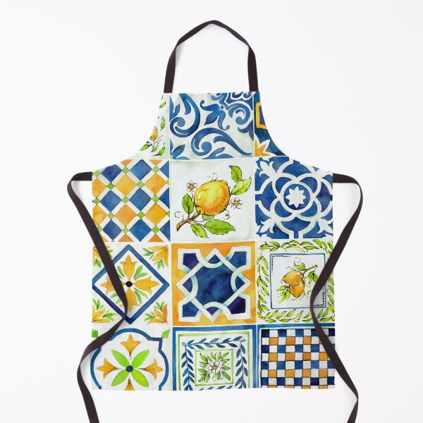 Item preview, Summer Mediterranean Vibes: Italian Sicilian Tile Delights designed and sold by Hadamundo.