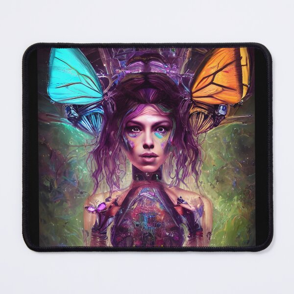 Item preview, Fluttering Dreams: Butterflies Weave Magic with a Woman designed and sold by Daniel Dudgeon.