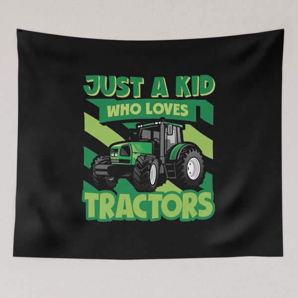 Item preview, Boys Tractor Lovers Just a Kid Who Loves Tractors designed and sold by dannybel.