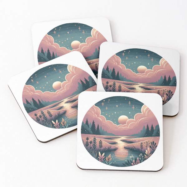 Item preview, Twilight Serenity by the Lakeside designed and sold by UmbrellaStudio1.