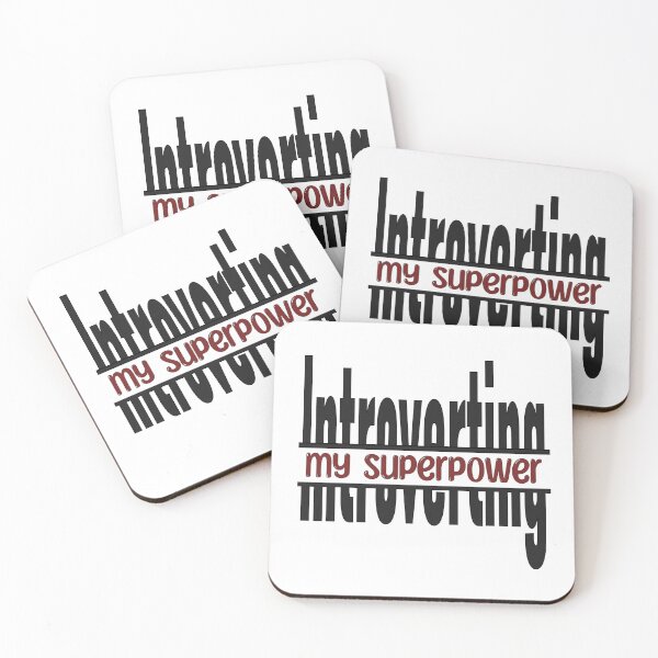 Item preview, Introverting My Superpower 3 designed and sold by KansydMerch.
