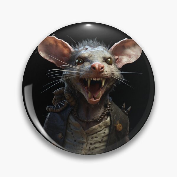 Item preview, agressive rat designed and sold by TraceDessiner.