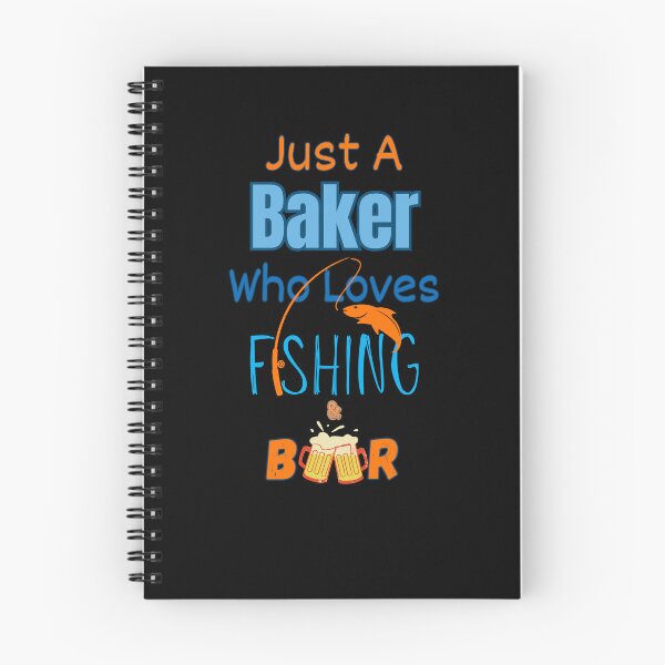 Item preview, Baker Who Loves Fishing and Beer designed and sold by WenegeeDesigns.