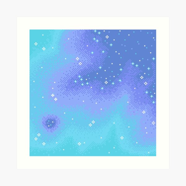 Twilight Nebula Art Print