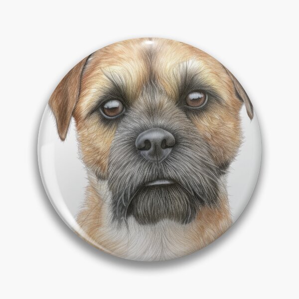 Item preview, Adorable Border Terrier Headshot designed and sold by mittie101.