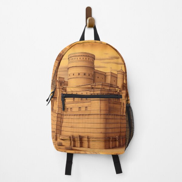 Item preview, Landscape With Castle Inspired by Leonardo Da Vinci designed and sold by LanaGustavsson.