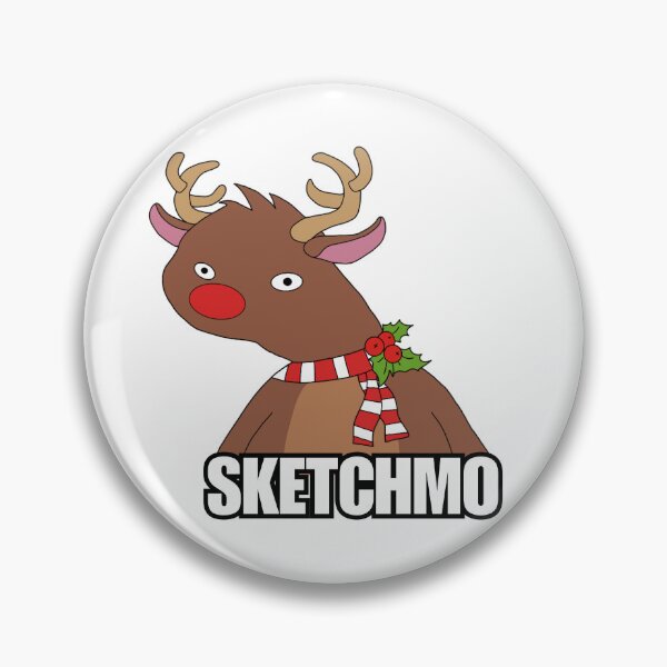 Item preview, Red Nose Rudolf Sketchmo Meme  designed and sold by Sketchmo.
