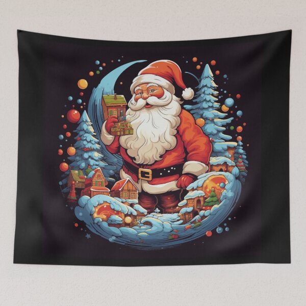 Item preview, Christmas Santa Claus Holiday Xmas Comic designed and sold by 0DarkArtz0.