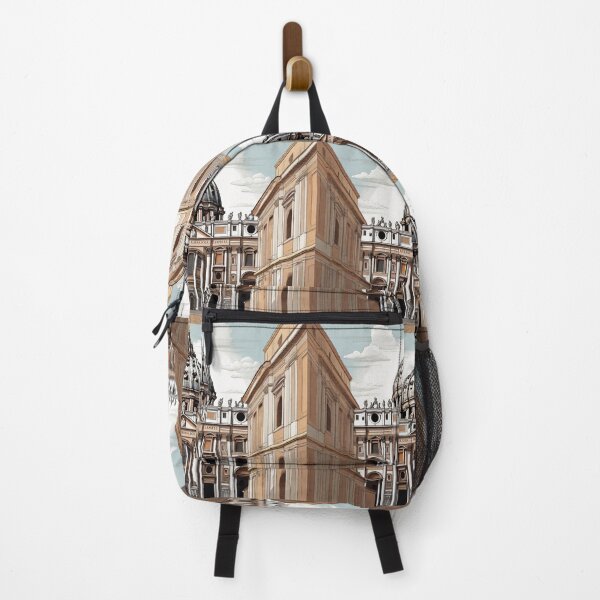 Item preview, A Tribute to Renaissance and Michelangelo's Legacy. Watercolor Painting of St. Peter's Basilica designed and sold by HeavenArtStudio.